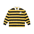 Penmanship Color Block Stripe Polo Shirt