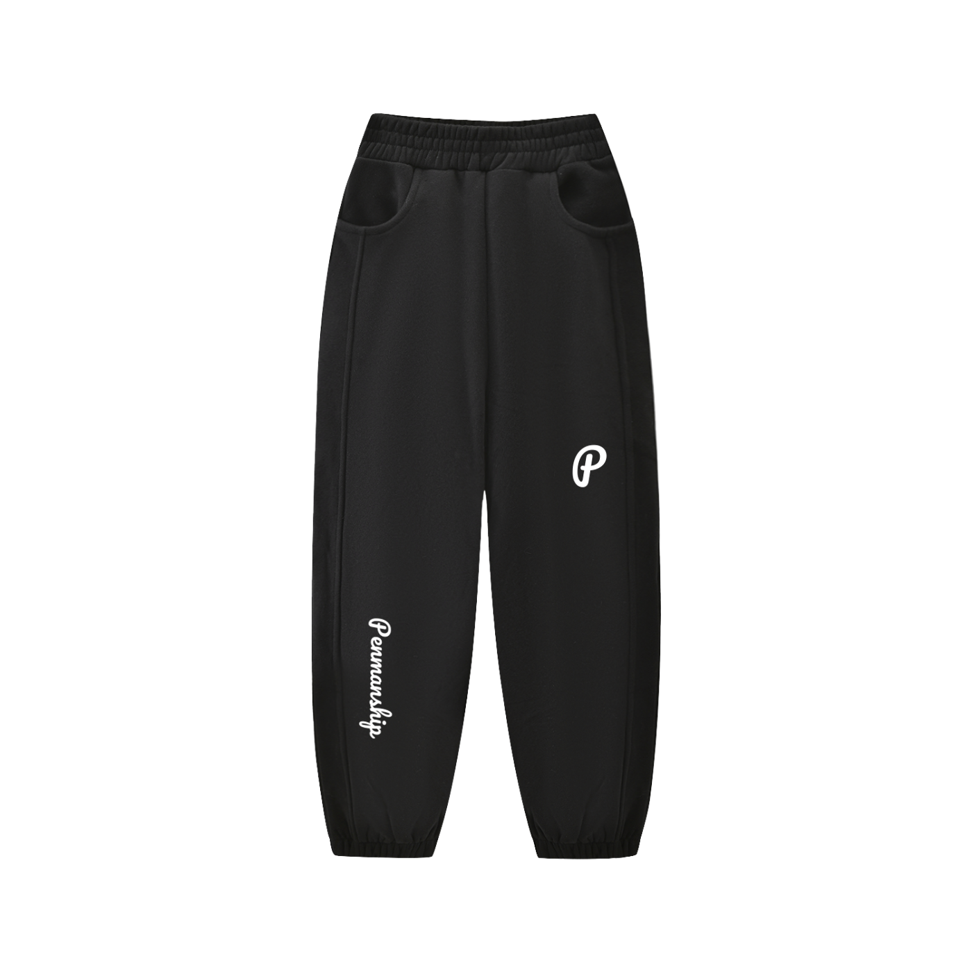 Penmanship Essential Kids' Fleece Jogged Sweatpants