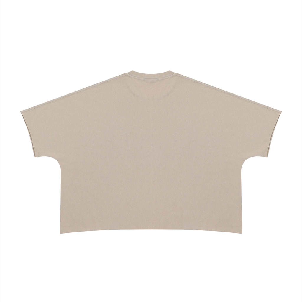 Penmanship Unisex Heavyweight Boxy Raw Edge T-Shirt