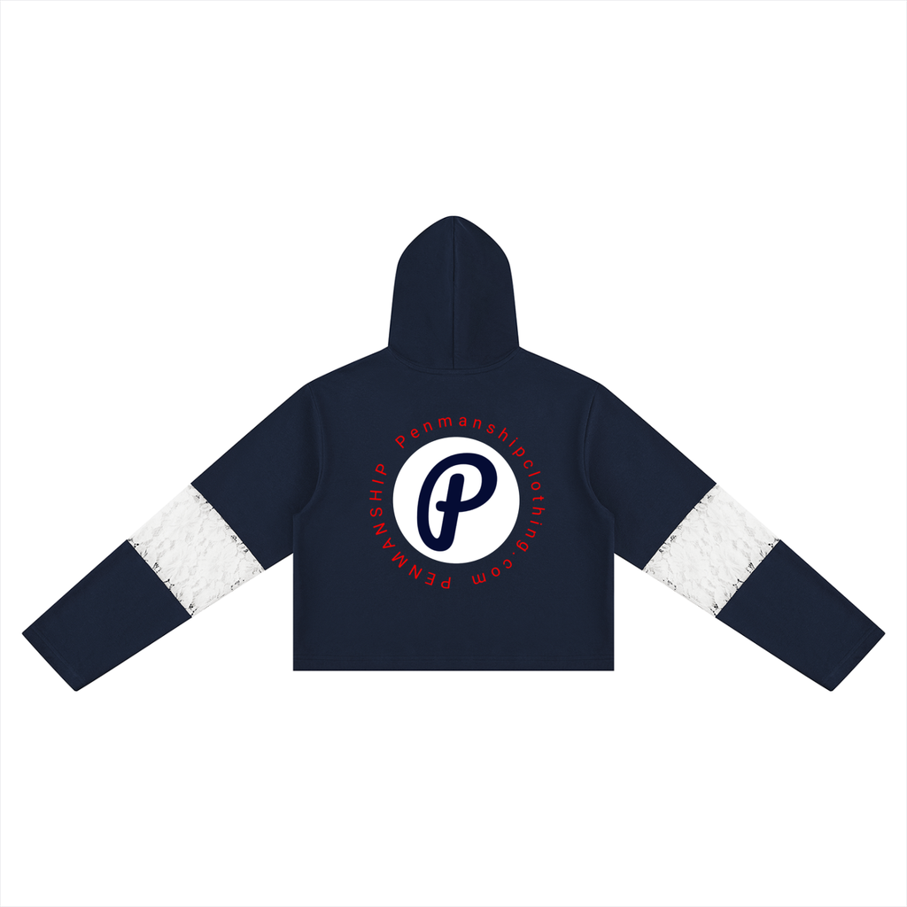 Penmanship,Streetwear,Clothing,Hoodie,Cropped,Laced