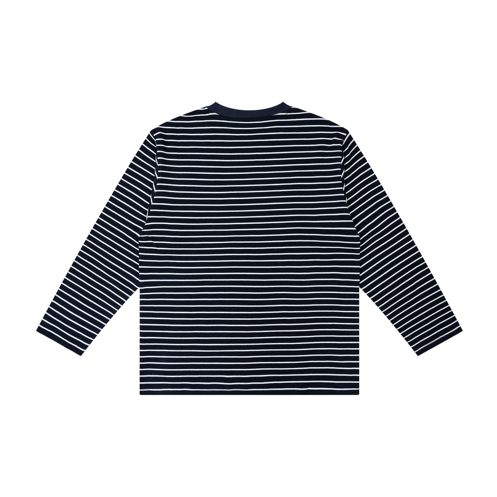 Penmanship Kid's Striped Long Sleeve T-Shirt