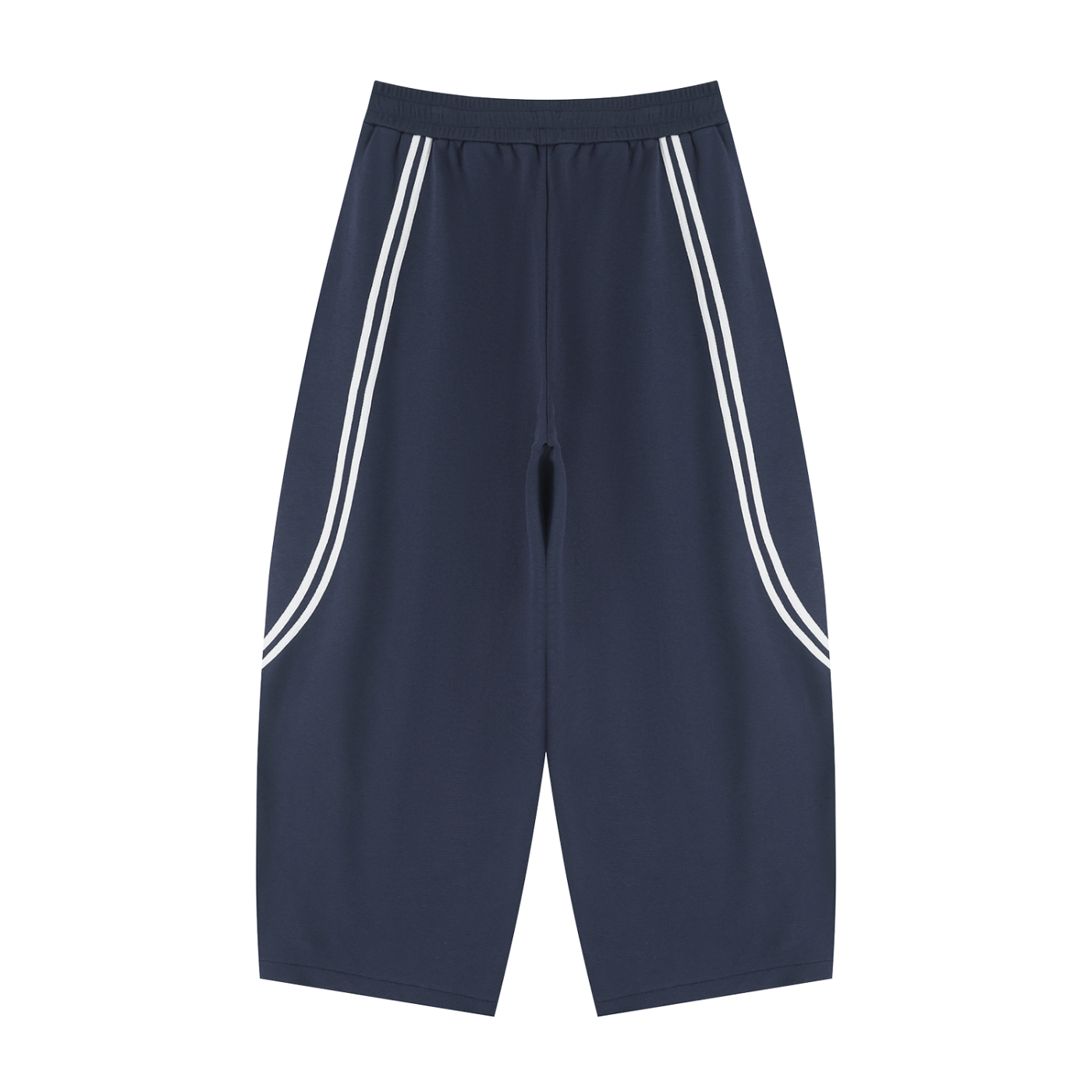 Penmanship Unisex Wide Leg Piping Sweatpants