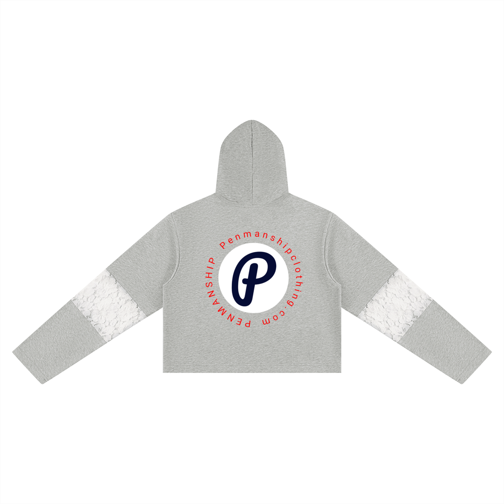 Penmanship,Streetwear,Clothing,Hoodie,Cropped,Laced