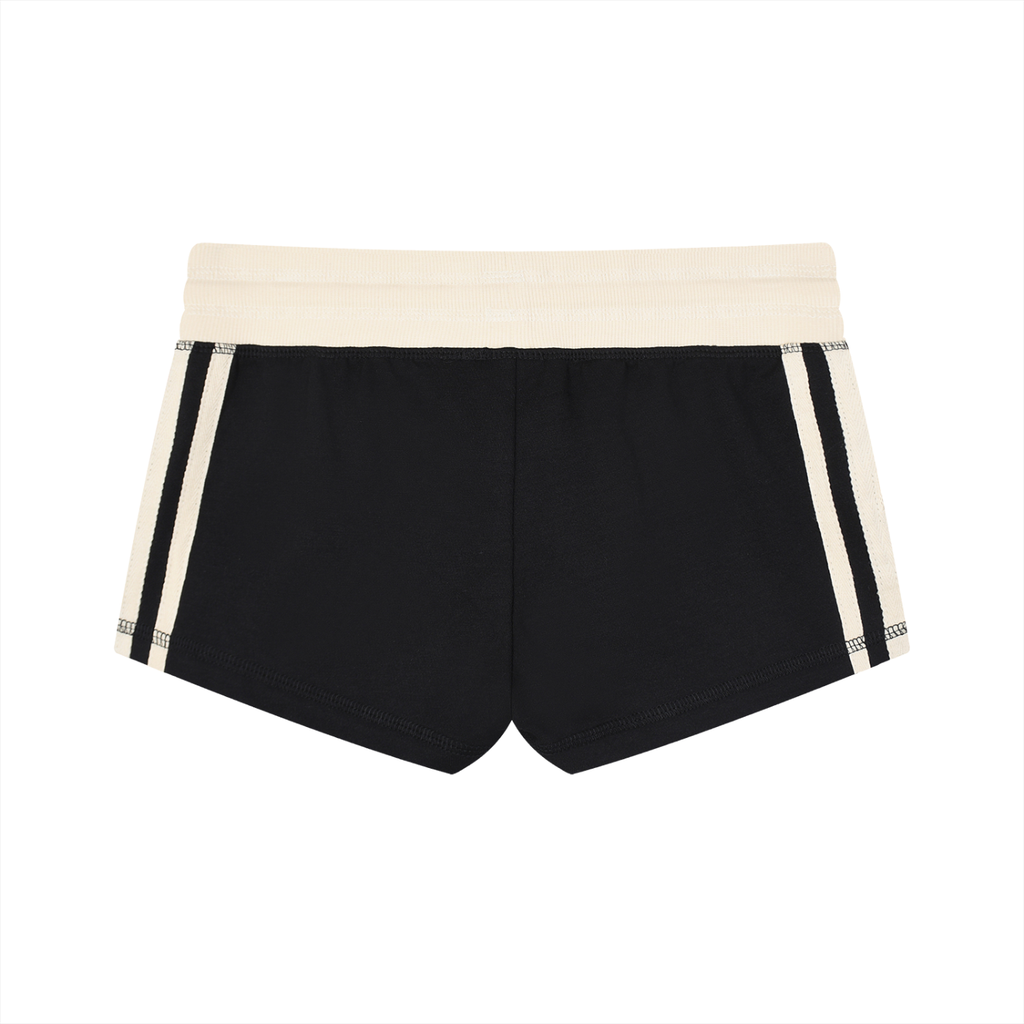 Women's Penmanship Contrast Stripe Track Shorts