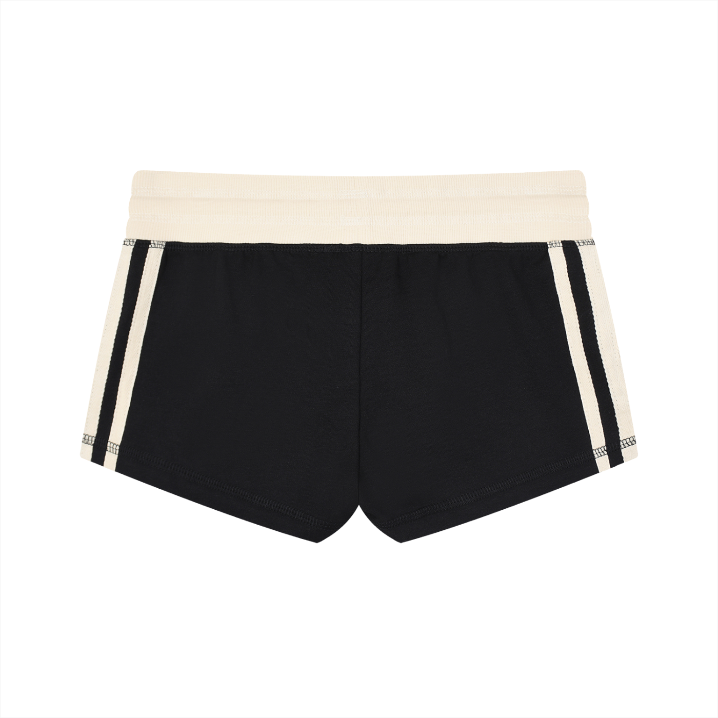Women's Penmanship Contrast Stripe Track Shorts