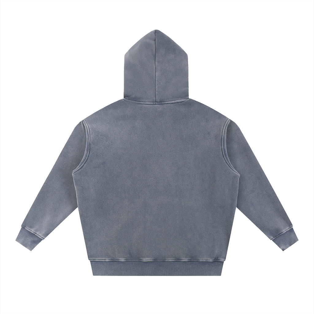 Penmanship Snow Wash Fleece Oversize Hoodie