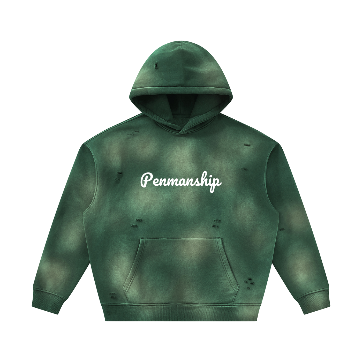 Penmanship,Sunfaded,Frayed,Hoodie