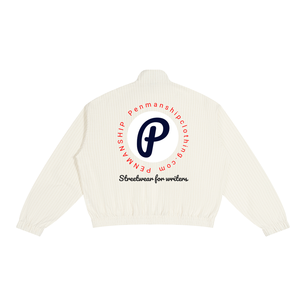 Penmanship,Clothing,Streetwear,Pinstripe,Jacket