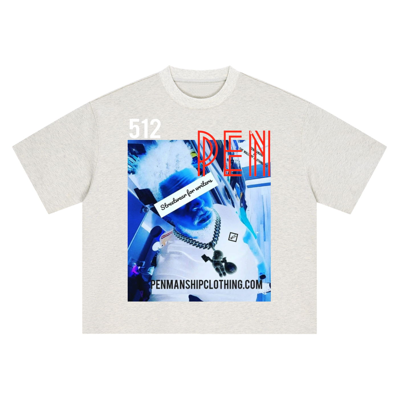 Penmanship Boxy Oversized T-Shirt