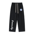 Penmanship Drawstring Waist Straight-Leg Cargo Pants