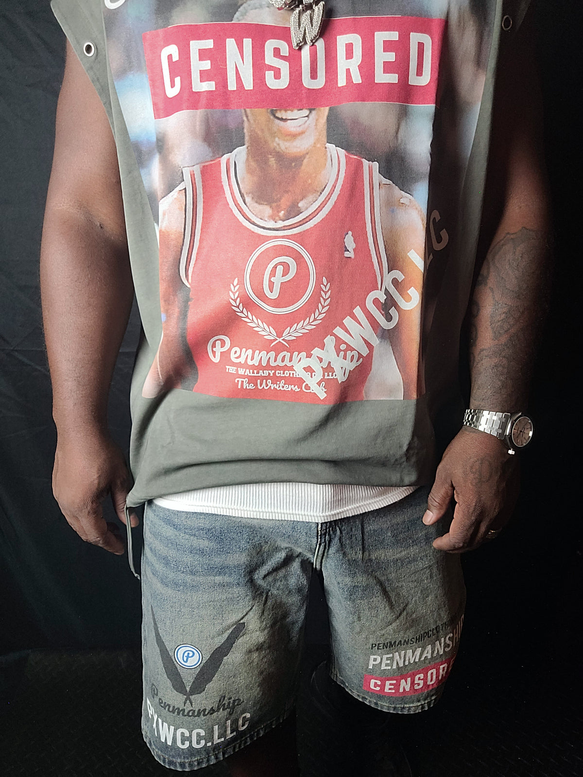 Penmanship,Clothing,Streetwear,MJ,TANK
