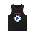 Penmanship Snow Washed Tank Top