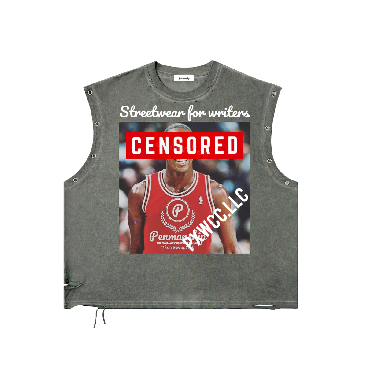 Penmanship,Clothing,Streetwear,MJ,TANK
