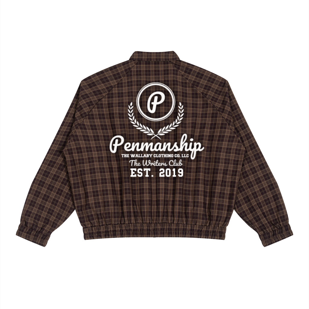 Penmanship,Clothing,Streetwear,Plaid,Jacket