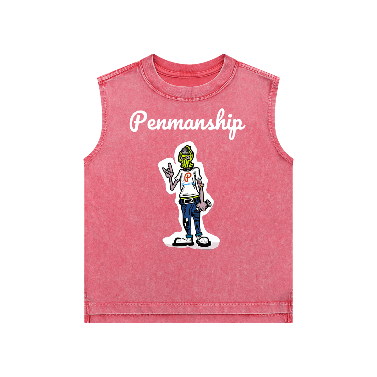 Penmanship,Clothing,Streetwear,Kids,Tank,Top