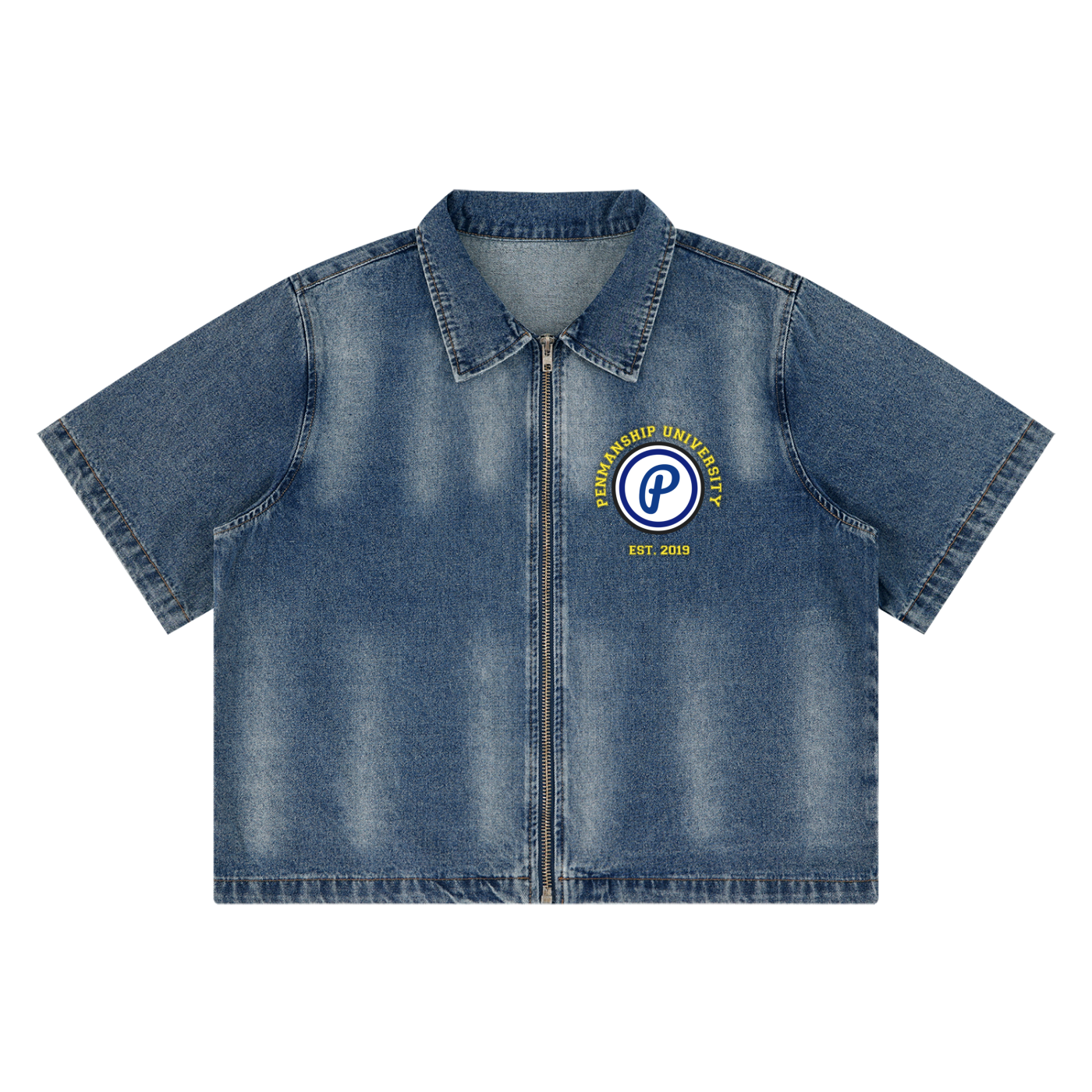 Penmanship,Streetwear,Denim,Shirt