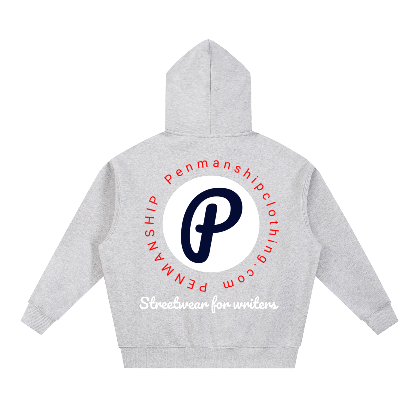 Penmanship censored 101 Essential Oversized Boxy Fit Fleece Hoodie