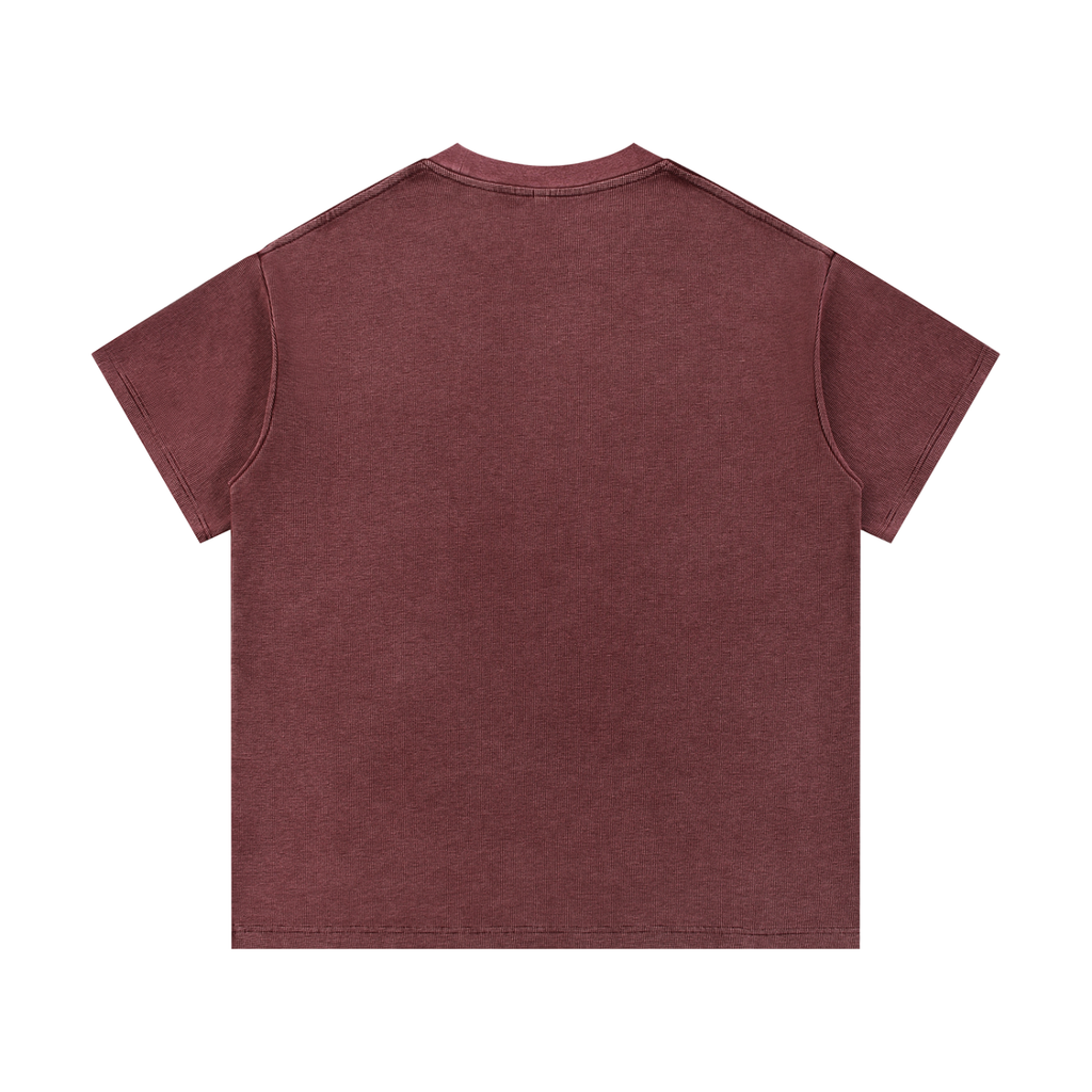 Penmanship Mineral Wash Waffle Knit T-Shirt