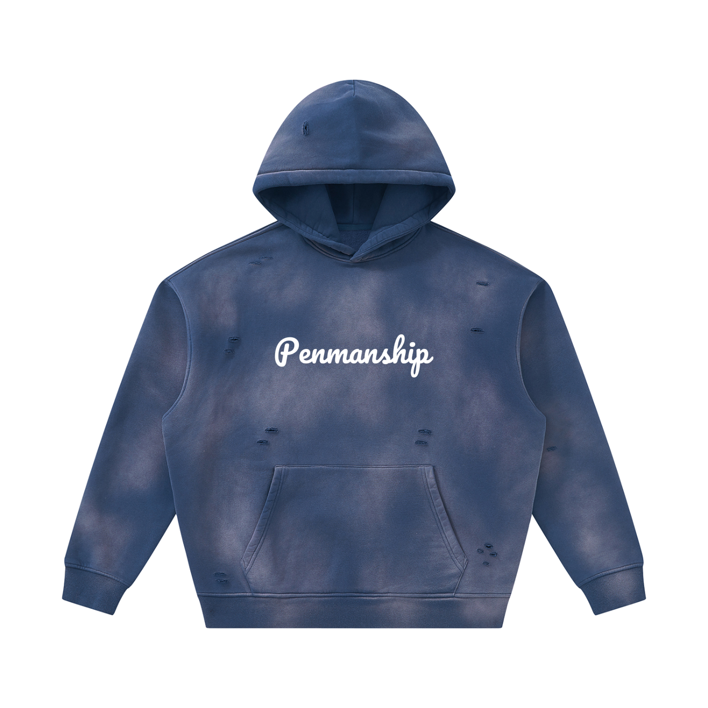 Penmanship,Sunfaded,Frayed,Hoodie