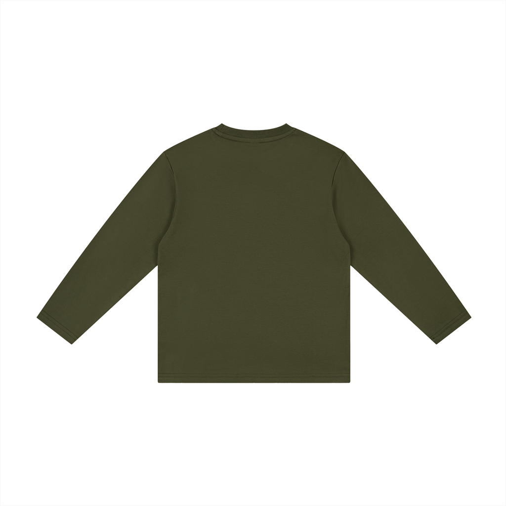 Penmanship Kid's Drop Shoulder Long Sleeve T-Shirt