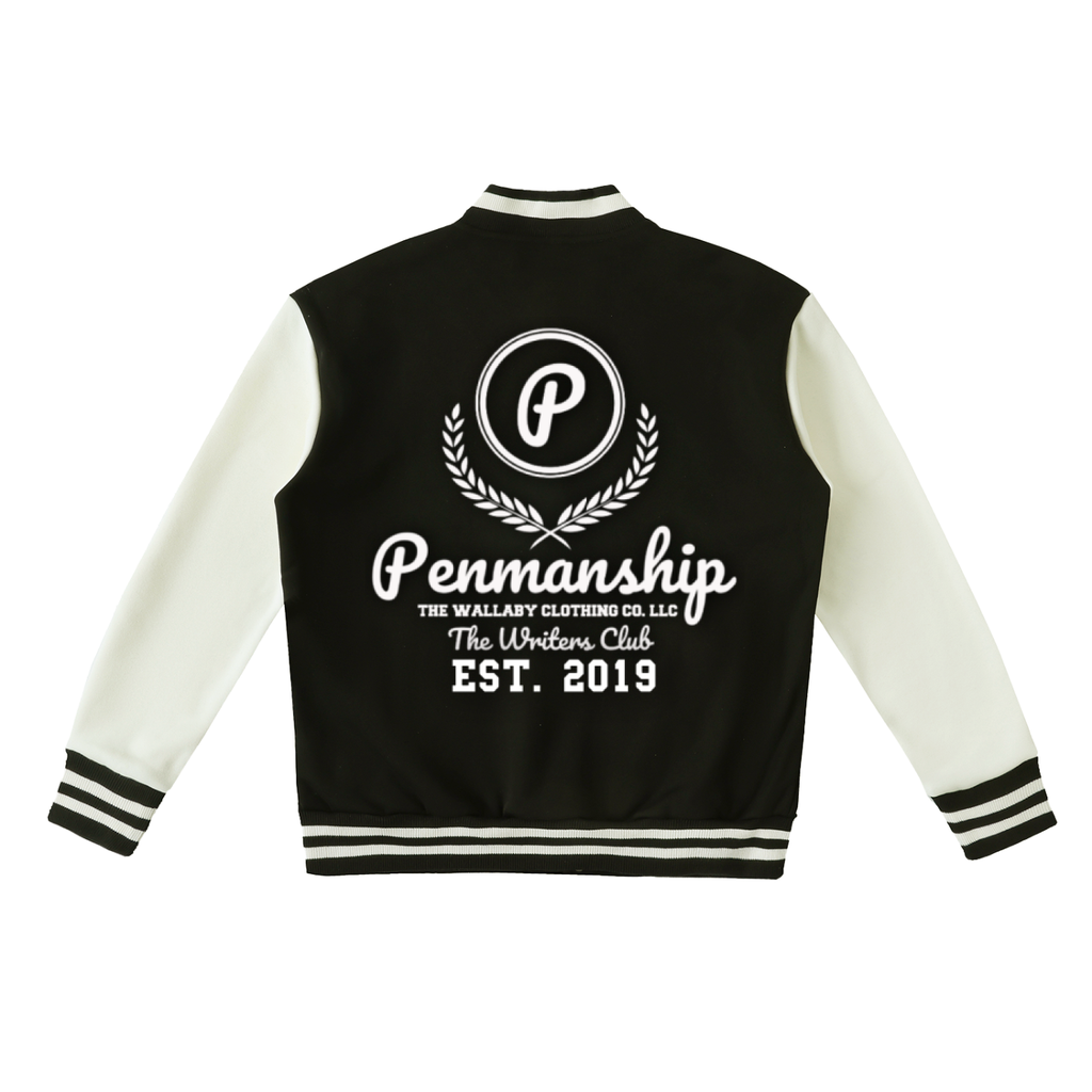Penmanship,Clothing,Streetwear,Varsity,Jacket