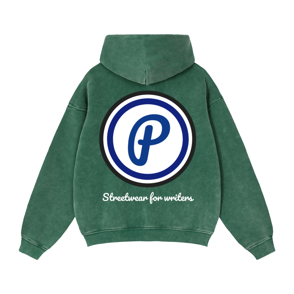 Zip-Through Boxy Fleece Hoodie