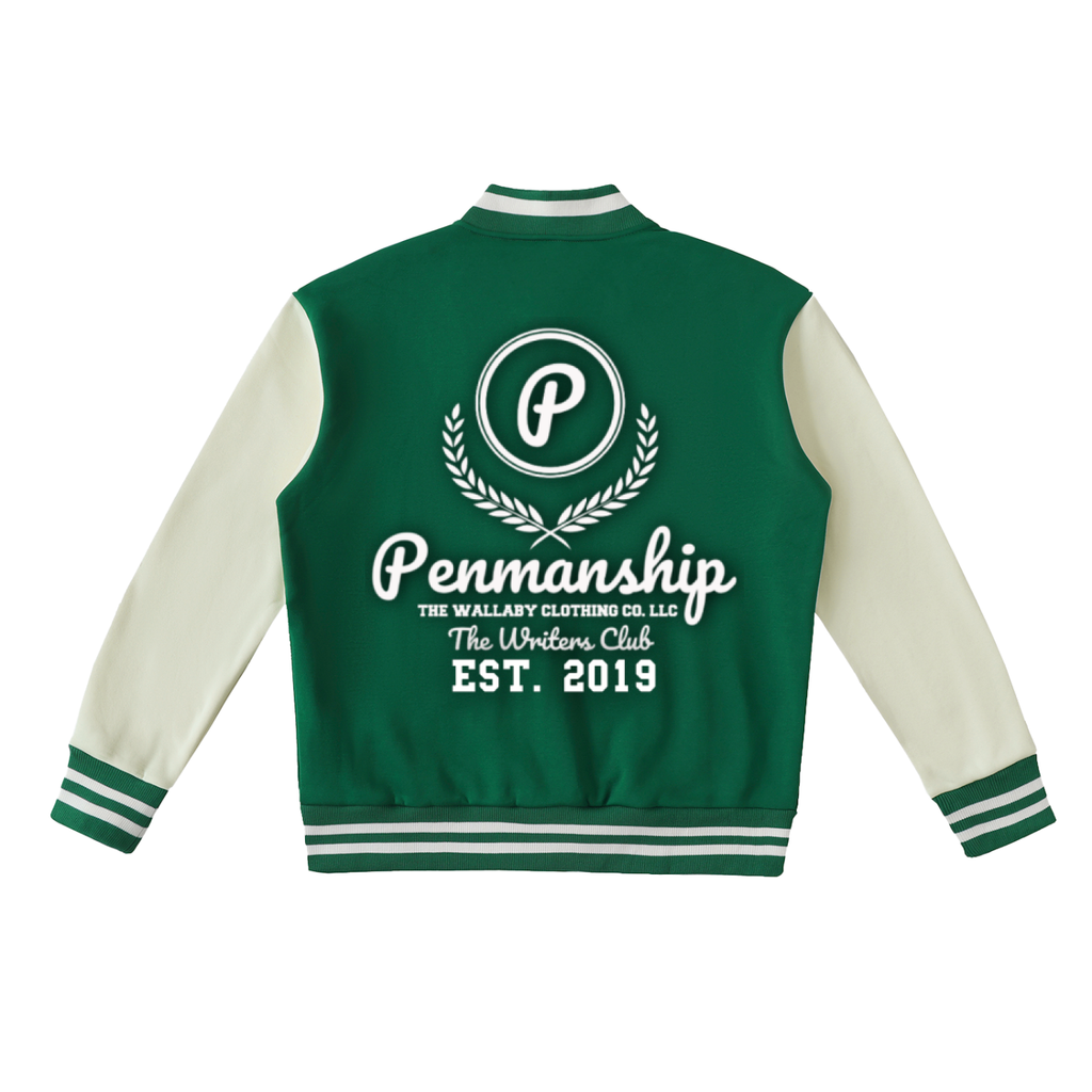Penmanship,Clothing,Streetwear,Varsity,Jacket