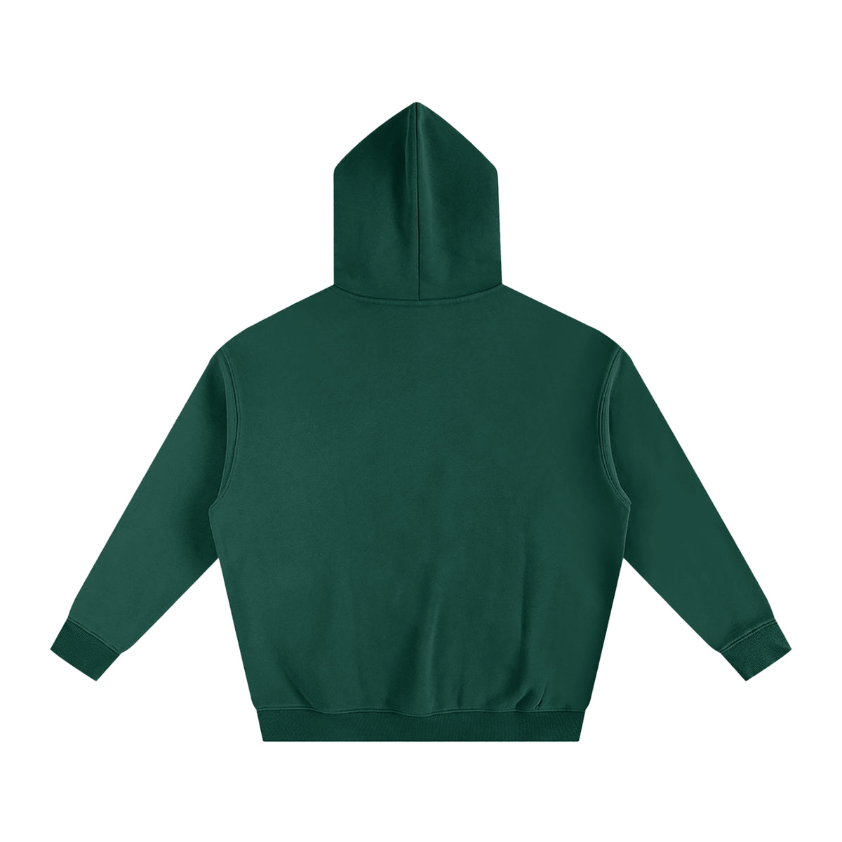 Penmanship Oversize Graphic Fleeced Hoodie