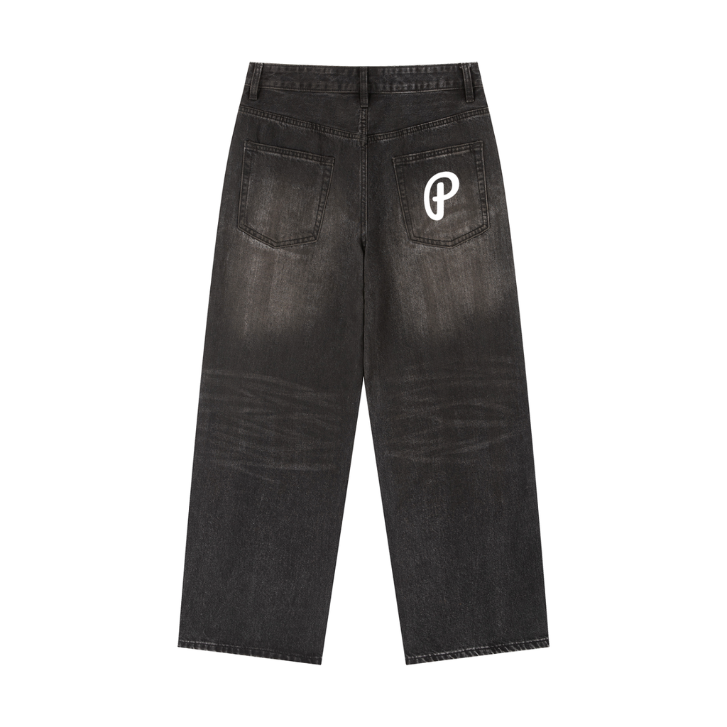 Penmanship Vintage Wash Heavyweight Denim Jeans