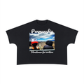 Penmanship Unisex Heavyweight Boxy Raw Edge T-Shirt