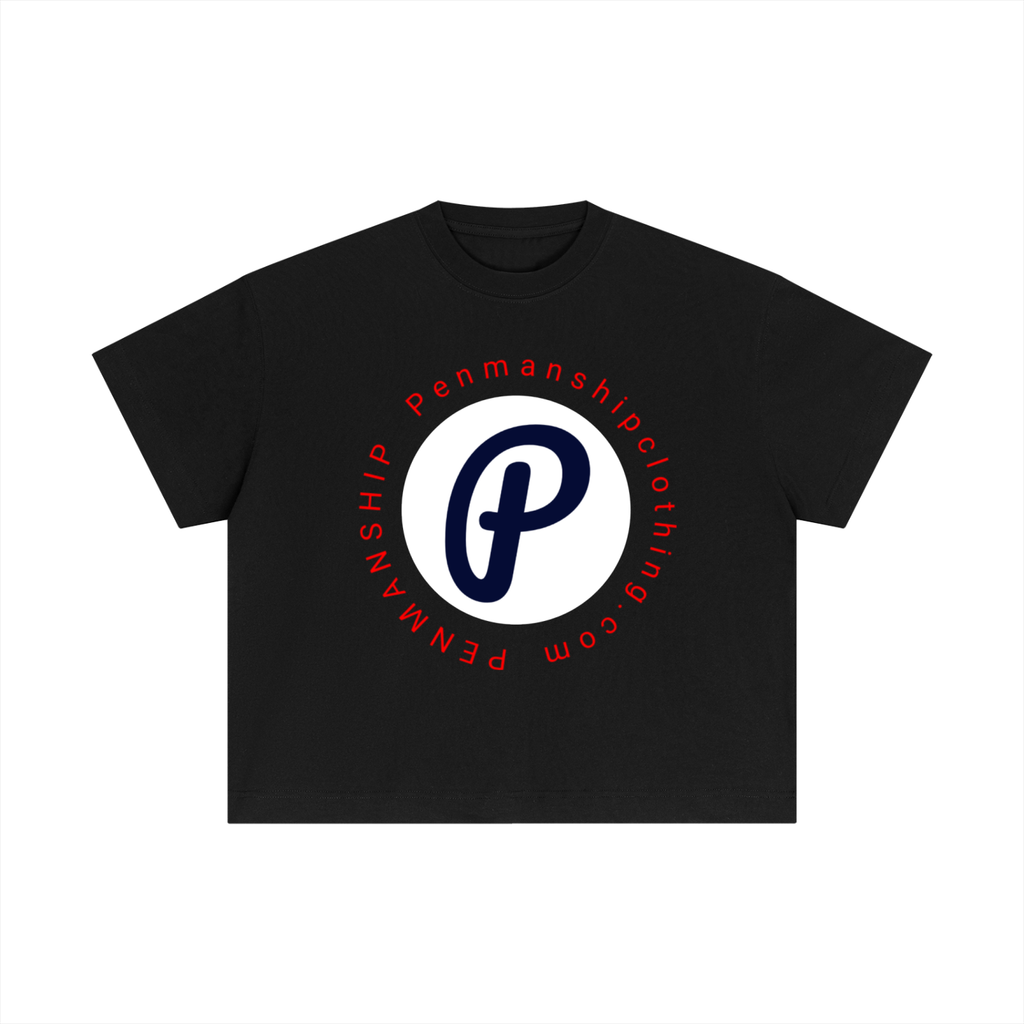 Penmanship Essential Cotton Boxy T-Shirt