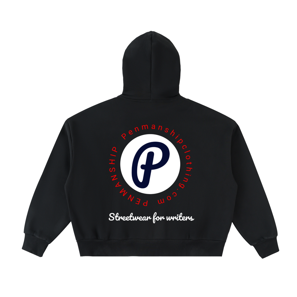 Penmnaship,Streetwear,Hoodie,Black