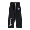 Penmanship Drawstring Waist Straight-Leg Cargo Pants