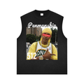 Penmanship "Censored" Reverse Washed Tank Top