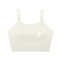 Penmanship Spaghetti Strap Yoga Sports Bra