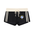 Women's Penmanship Contrast Stripe Track Shorts