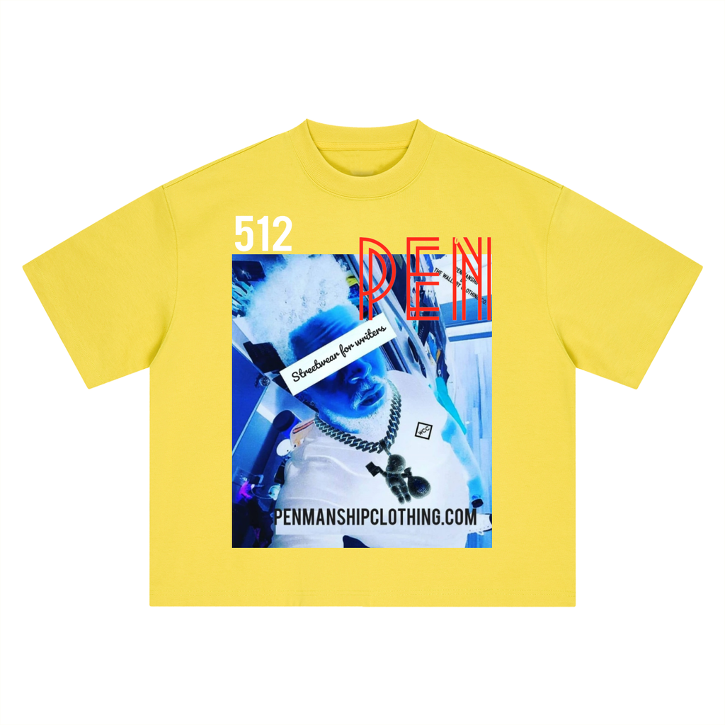 Penmanship Boxy Oversized T-Shirt