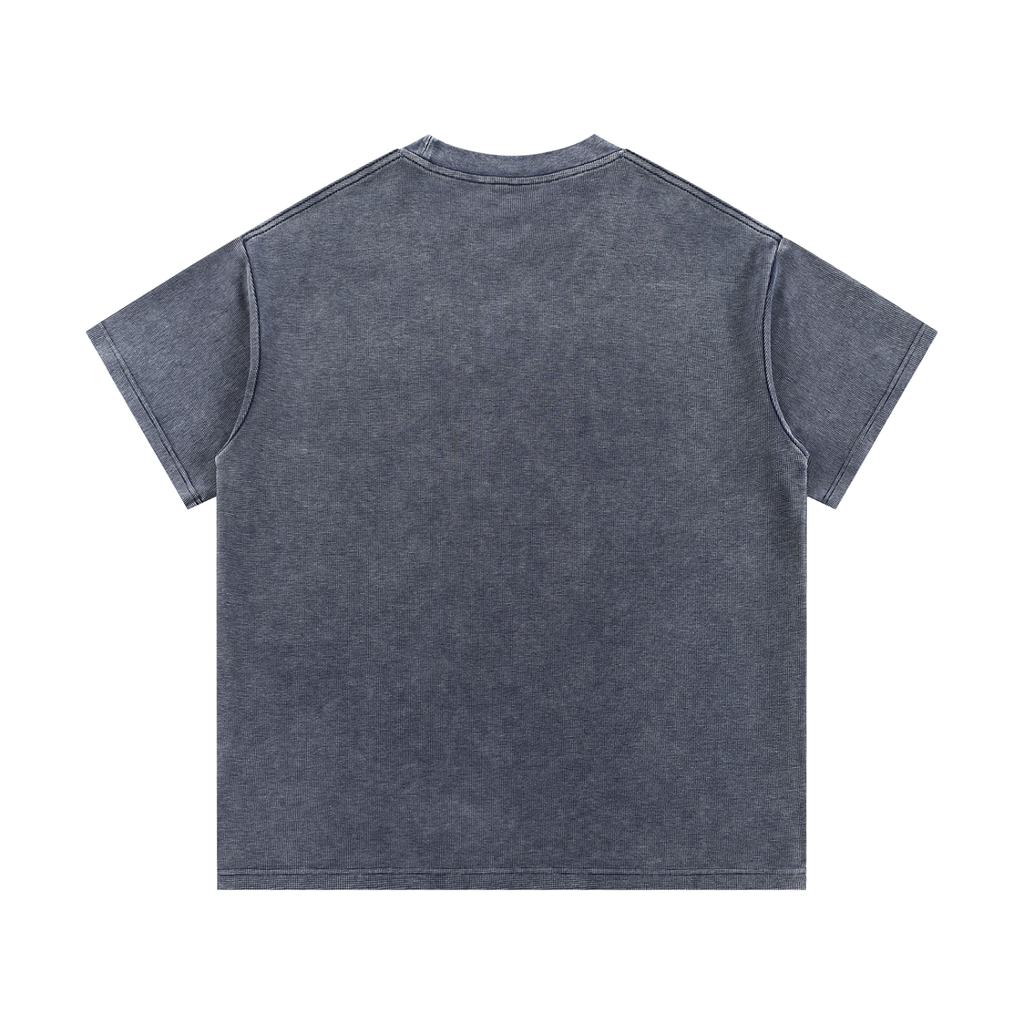 Penmanship Mineral Wash Waffle Knit T-Shirt
