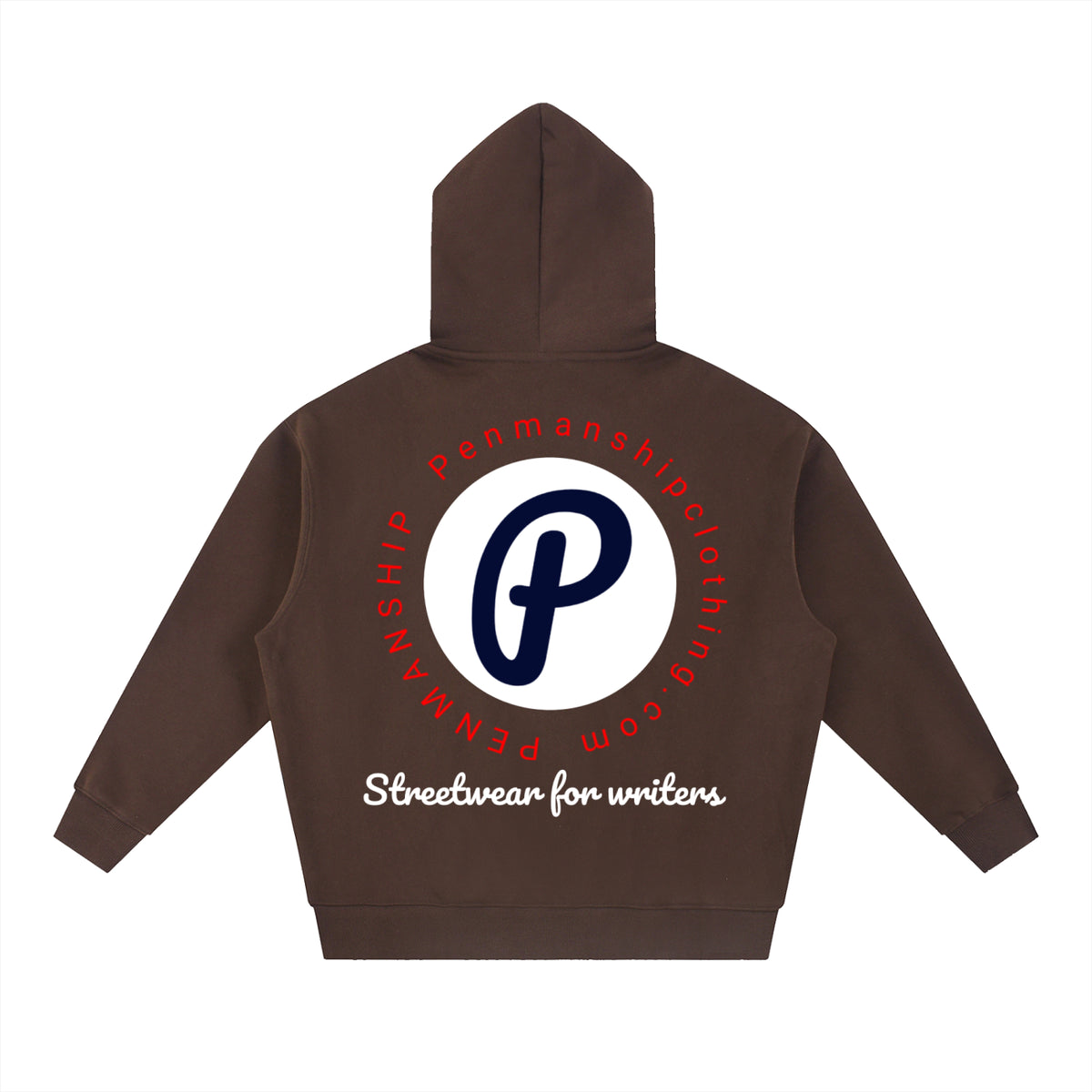Penmanship censored 101 Essential Oversized Boxy Fit Fleece Hoodie