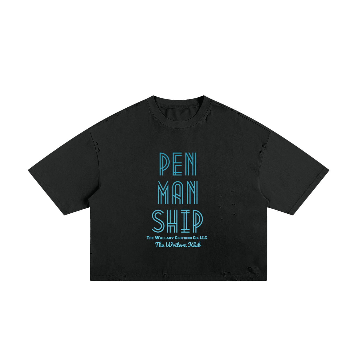 Penmanship,Boxy,Graphic,Tshirt
