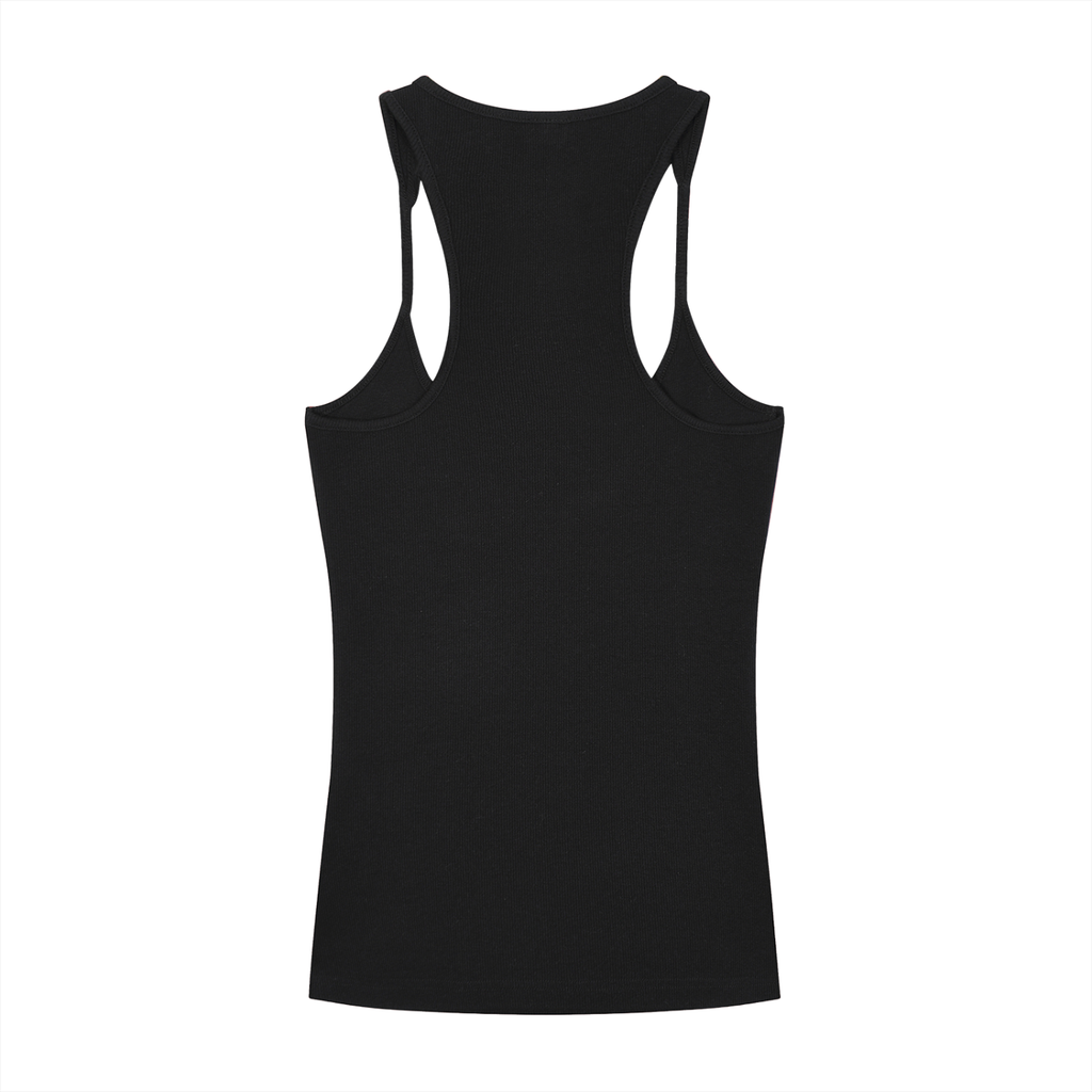 Penmanship,Clothing,Streetwear,Ladies,Racerback,Black