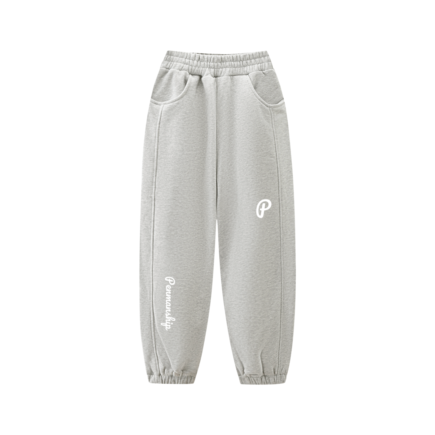 Penmanship Essential Kids' Fleece Jogged Sweatpants