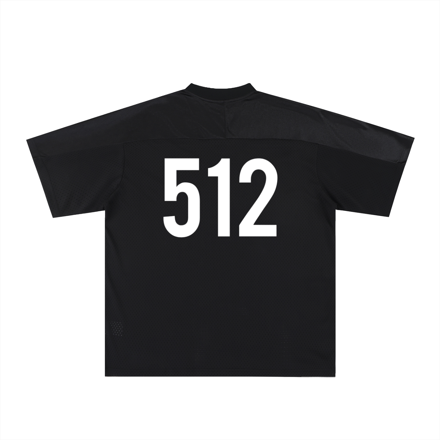Penmanship Oversized Mesh V-Neck Soccer Jersey