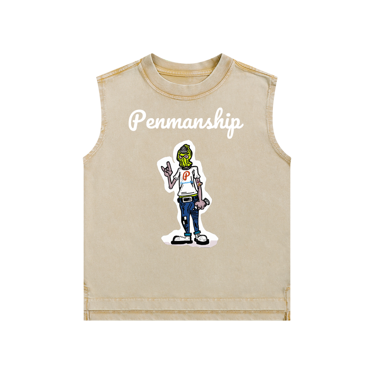Penmanship,Clothing,Streetwear,Kids,Tank,Top