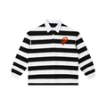 Penmanship Color Block Stripe Polo Shirt