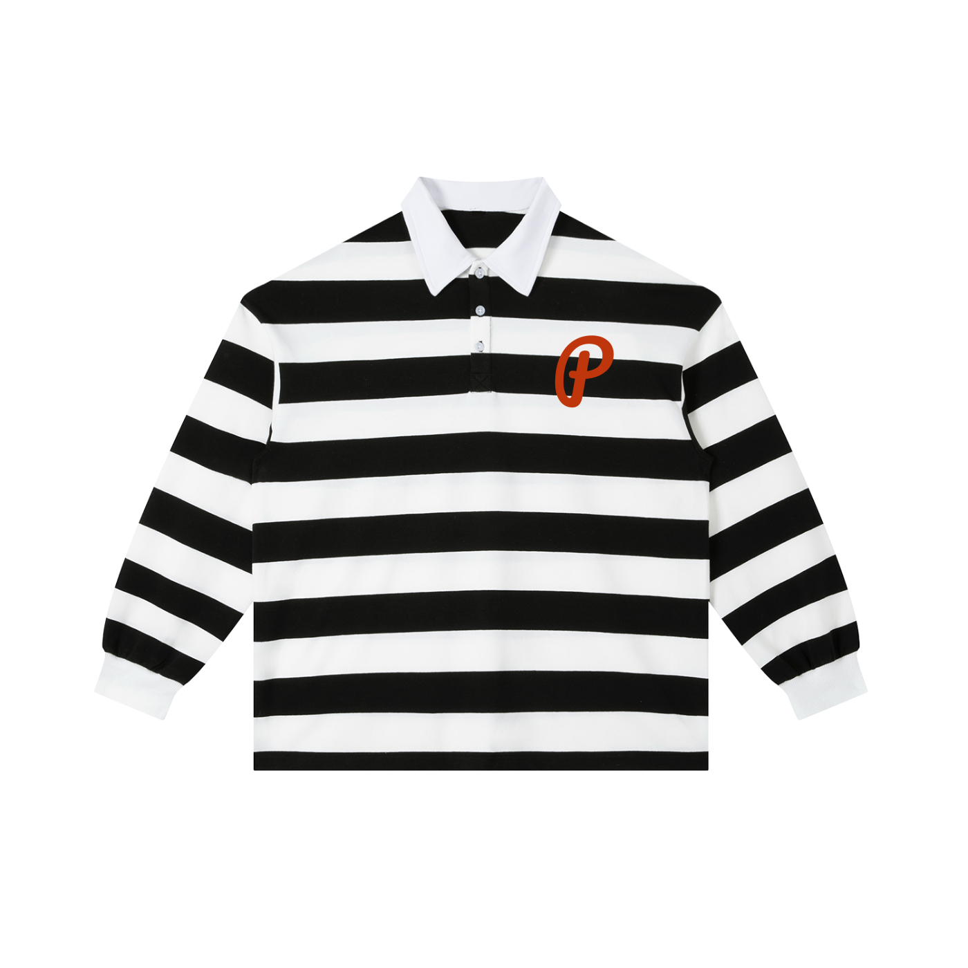Penmanship Color Block Stripe Polo Shirt