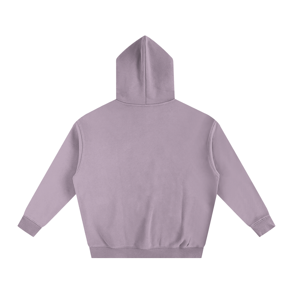 Penmanship Oversize Graphic Fleeced Hoodie
