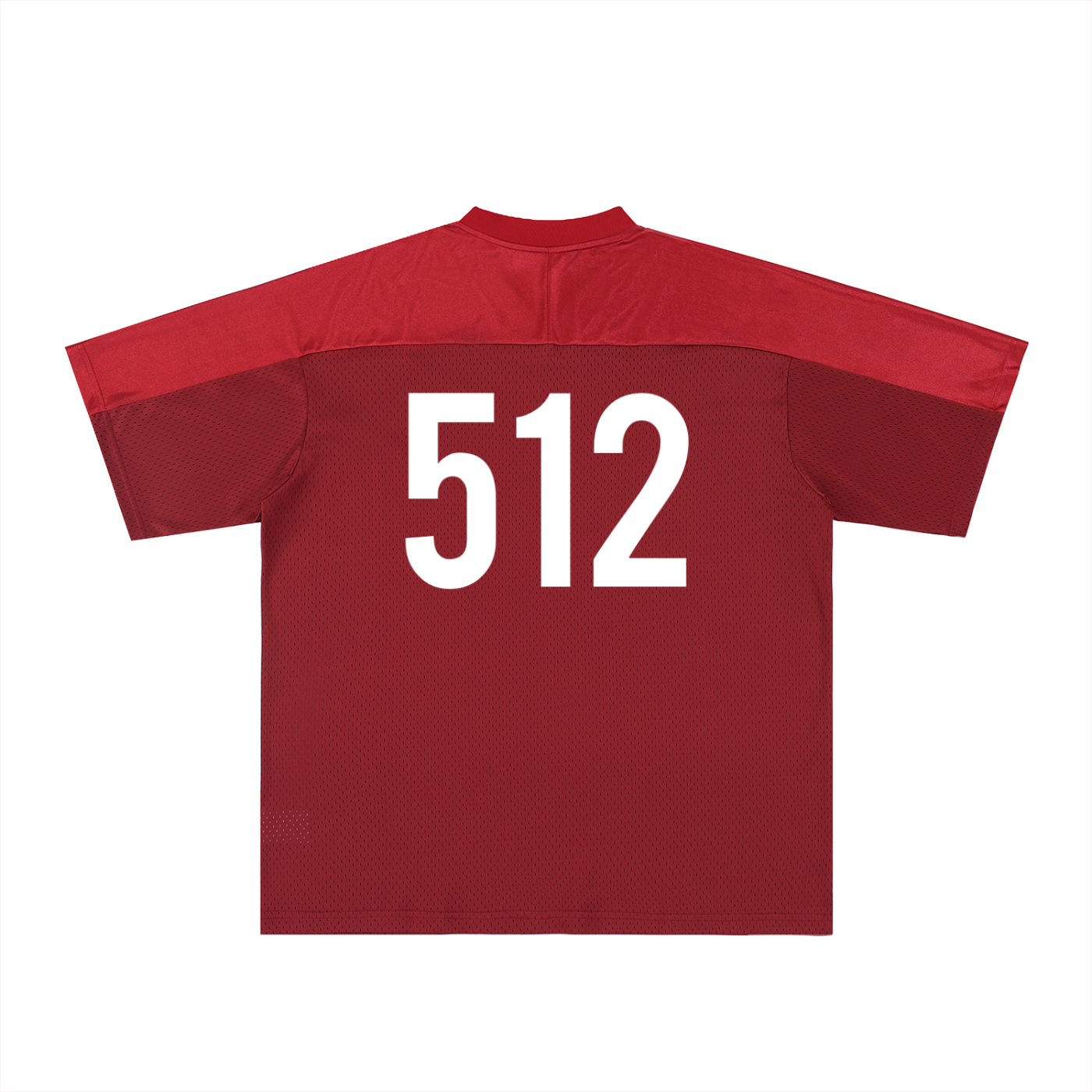 Penmanship Oversized Mesh V-Neck Soccer Jersey