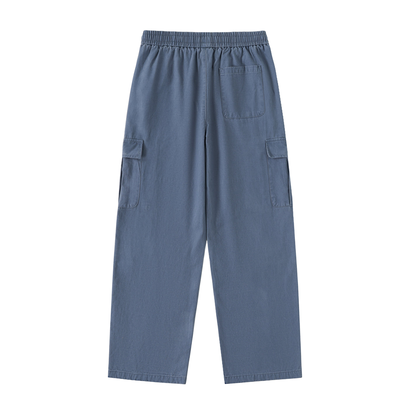 Penmanship Drawstring Waist Straight-Leg Cargo Pants