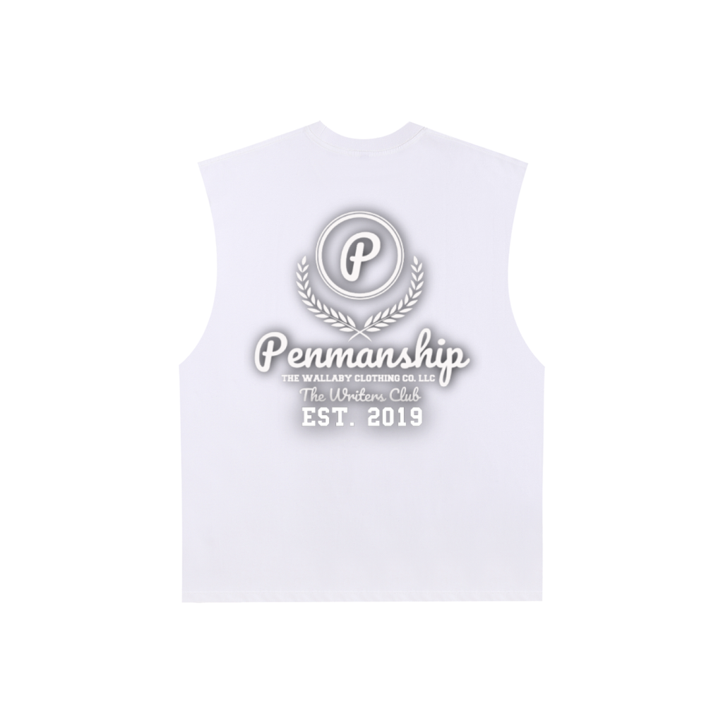 Penmanship,Clothing,Streetwear,Tank,Top,Graphics